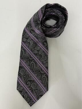Paisley Striped Men’s Tie